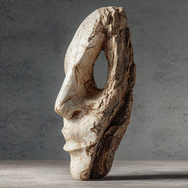 Ancient Mask Artifact — Stock Photo