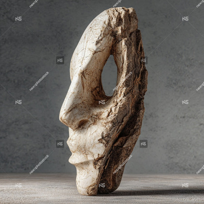 Ancient Mask Artifact — Stock Photo