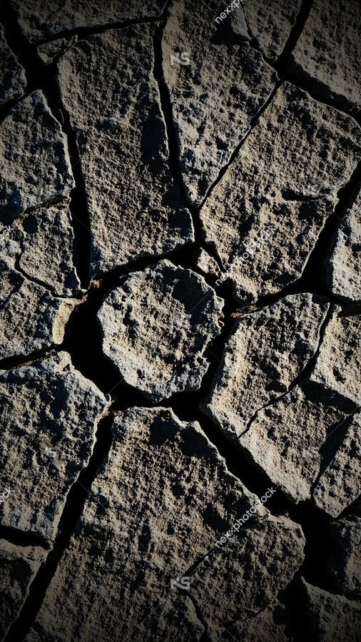 Cracked Earth Surface 2 — Stock Photo