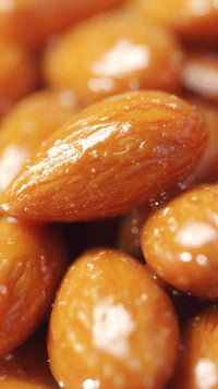 Almonds In A Jar — Stock Photo