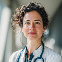 Female Doctor In White Coat — Stock Photo