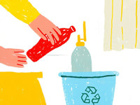 A Bottle Of Hot Sauce Is Placed On A Table — Stock Illustration