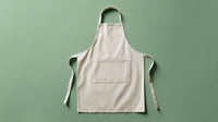 Tan Apron With Straps — Stock Photo