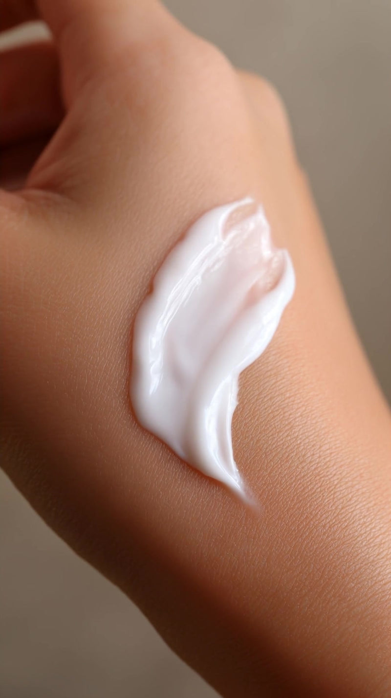 shows a close up view of a person s hand holding a tube of cream lotion - Stock Video