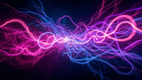 Pink And Purple Light Show — Stock Photo
