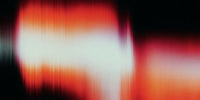 Red And Orange Light Reflection — Stock Photo