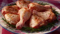 Chicken Wings On A Plate — Stock Photo