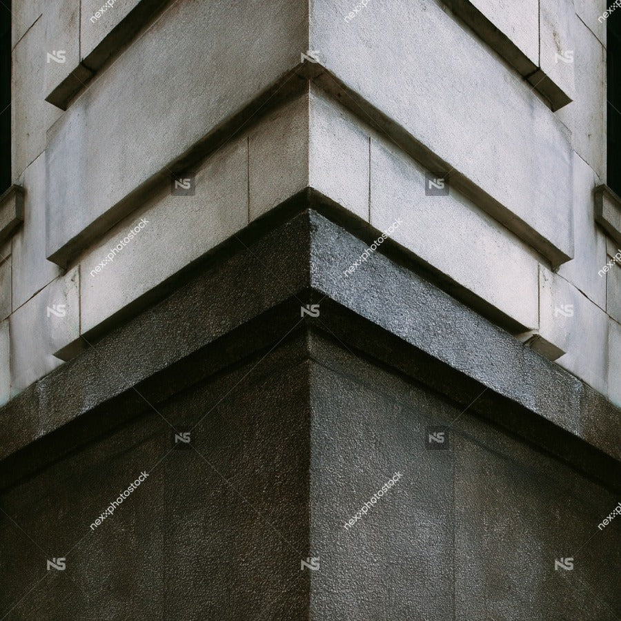 Architectural Detail In Urban Setting — Stock Photo