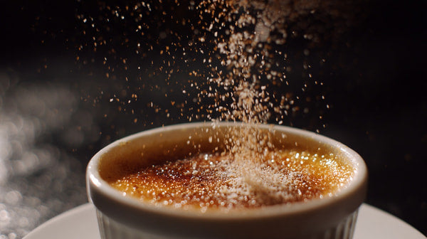Cinnamon Sugar Dessert In A Cup — Stock Photo