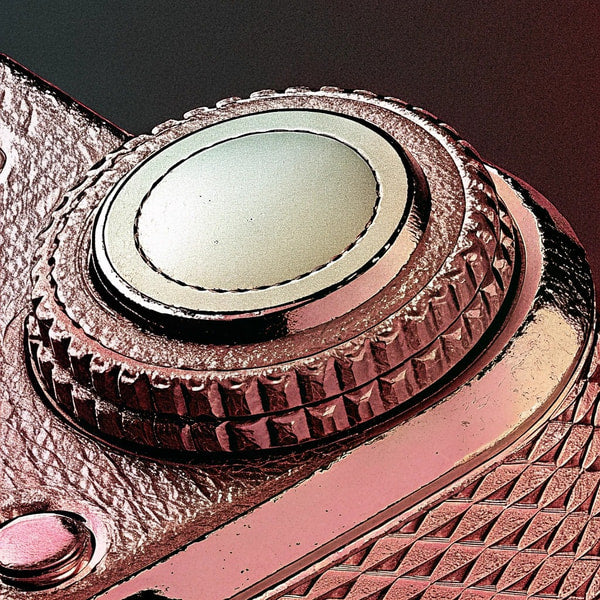 Camera Lens Cap Close Up — Stock Illustration
