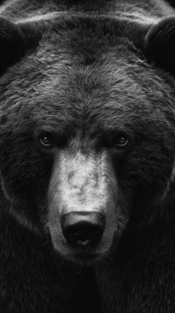 Grizzly Bear Portrait — Stock Photo