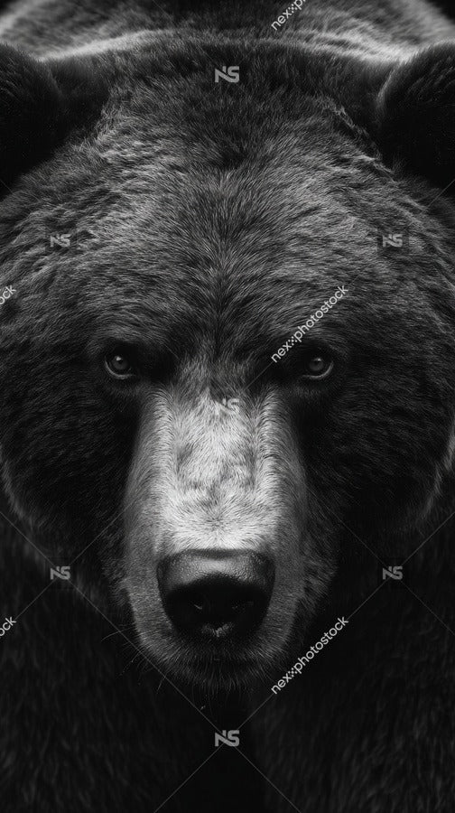 Grizzly Bear Portrait — Stock Photo