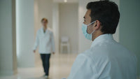 Medical Professional In Hospital Hallway — Stock Photo