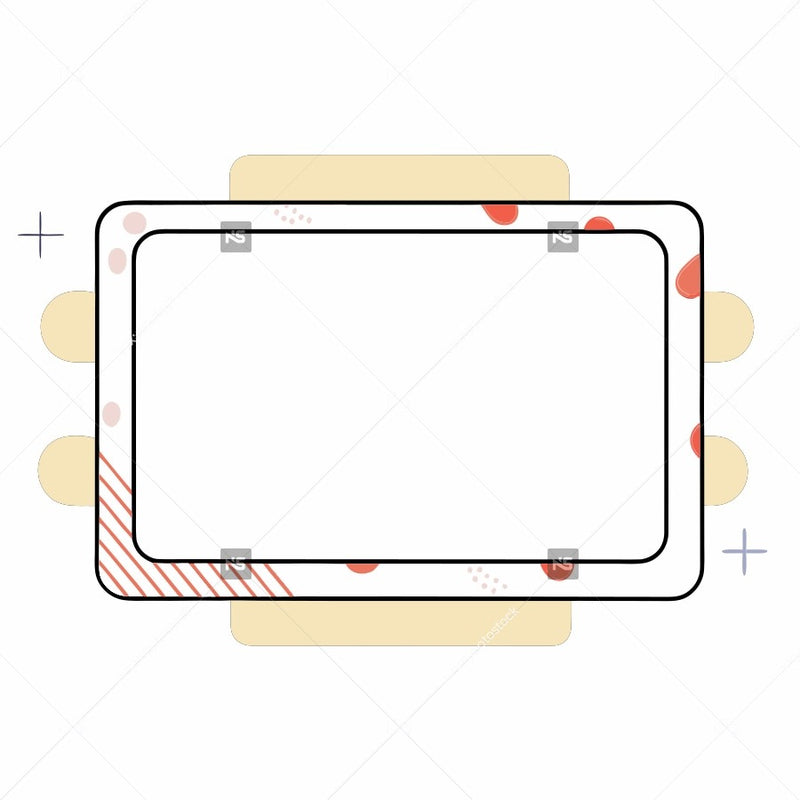 Displays A Cardboard Box With Red Dots On It Set Against A White Background — Stock Vector