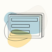 Illustration Of A Credit Card With A Magnifying Glass Overlaying It Set Against A White Background — Stock Vector