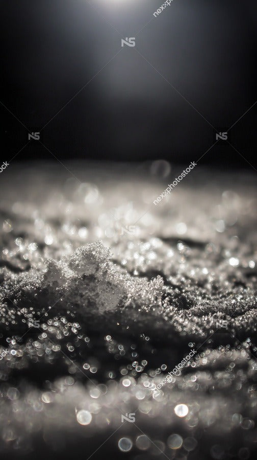 Snowflakes Falling From Sky — Stock Photo