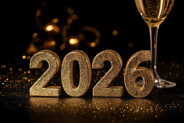 2021 New Year S Eve Celebration With Gold Number Decorations — Stock Photo