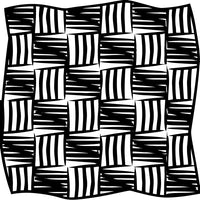 Black And White Striped Fabric — Stock Vector
