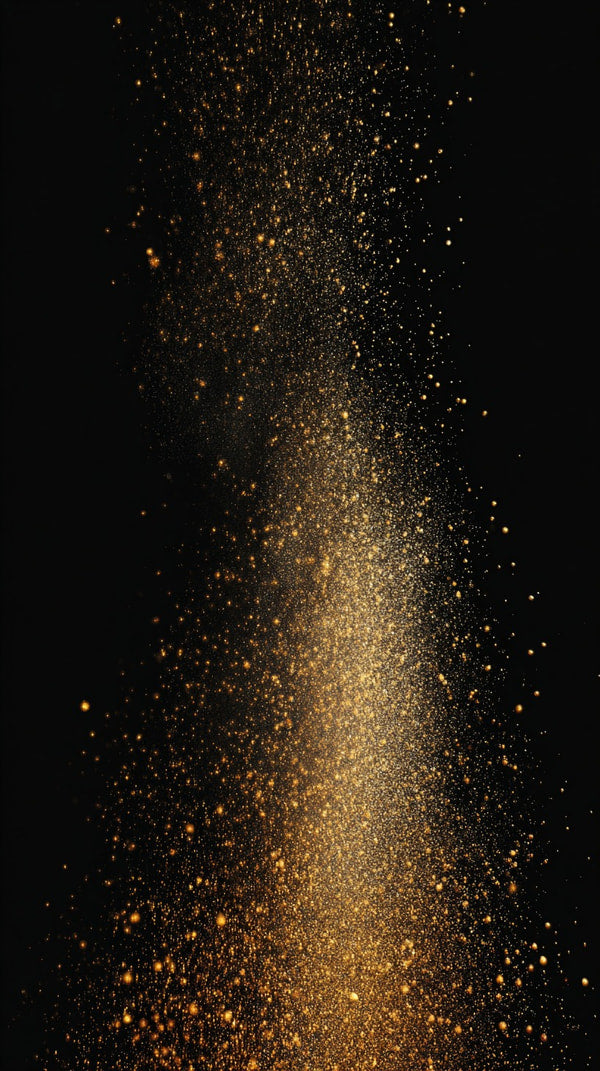 Sparkling Stardust Against Night Sky — Stock Photo