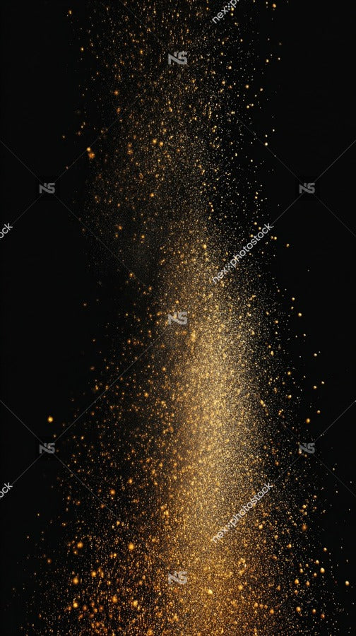 Sparkling Stardust Against Night Sky — Stock Photo