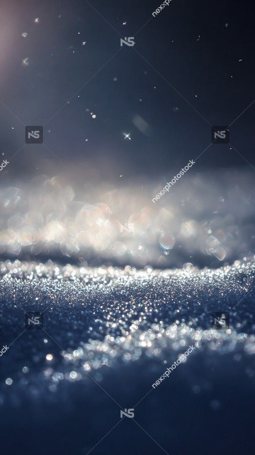 Night Sky With Sparkling Stars And A Hint Of The Milky Way Captured In A Long Exposure Shot — Stock Photo