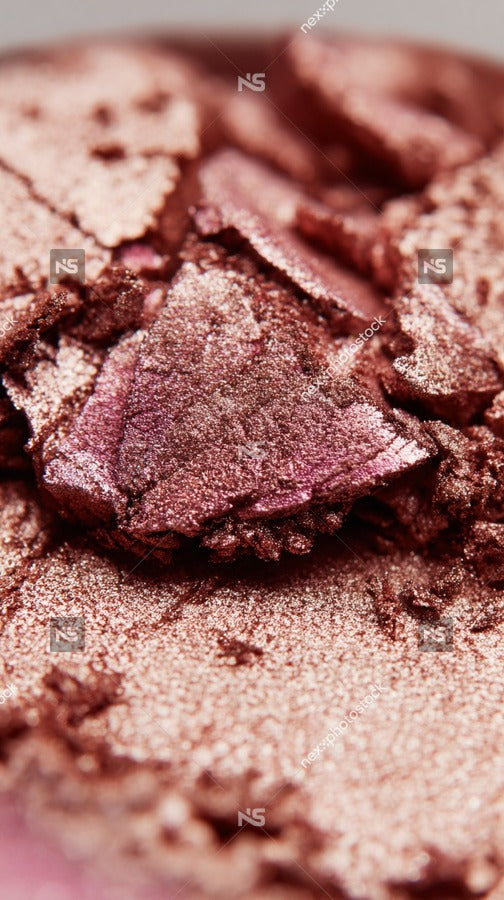 Glittery Makeup Powder — Stock Photo