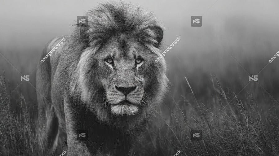 Lion In The Wild — Stock Photo