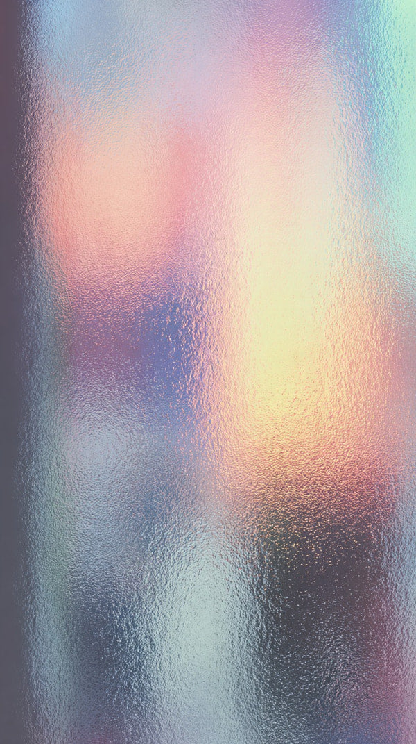 Blurry Close Up Of A Colorful Image With A Human Face Partially Visible In The Foreground — Stock Photo