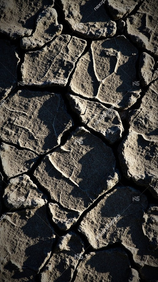 Cracked Earth Surface — Stock Photo