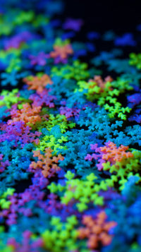 Vivid Colorful Pixelated Pattern — Stock Photo