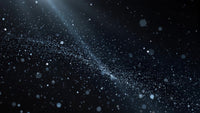 displays a night sky filled with numerous twinkling stars creating a mesmerizing celestial scene - Stock Video