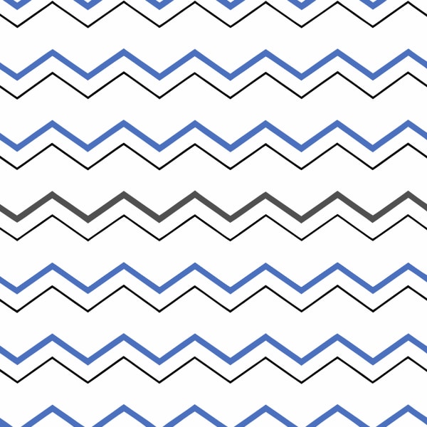 A Repeating Blue Chevron Pattern With A White Background — Stock Vector