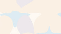 Top Down View Of A White Background With Splash Of Blue And Pink Abstract Shapes — Stock Photo