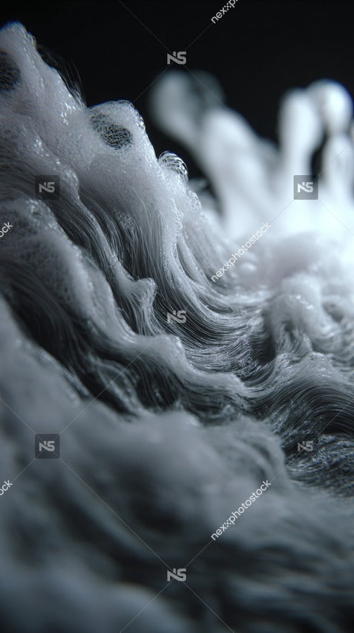 Black And White Wavy Texture Image — Stock Photo