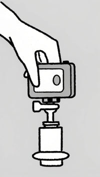 A Hand Holding A Smartphone — Stock Illustration
