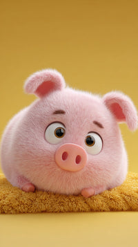 Features A Character Resembling Piggy Bank From The Disney Movie With A Plush Toy Design — Stock Photo