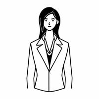 Woman In A Business Suit — Stock Vector