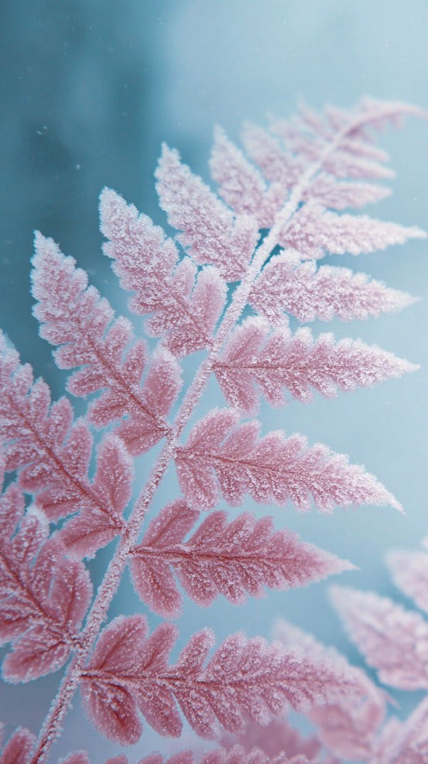 A Close Up Of A Vibrant Pink Coral Reef With Intricate Details And Textures Set Against A Soft Blue Background — Stock Photo