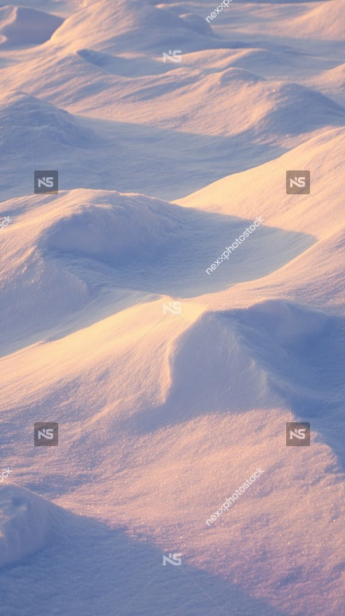 Snow Covered Mountain Landscape With A Clear View Of Snow Capped Peaks And Valleys Showcasing The Natural Beauty Of The Winter Season — Stock Photo
