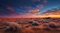 The Outback Sunset — Stock Photo