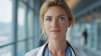 Female Doctor In Hospital — Stock Photo