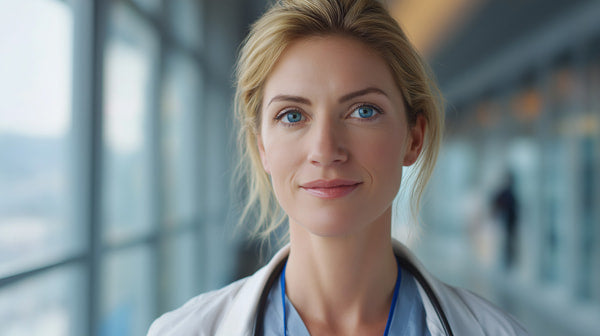Female Doctor In Hospital — Stock Photo