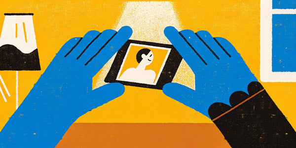 Human Hands Holding Up Smartphones To Take Photos Of A Person On A Screen — Stock Illustration