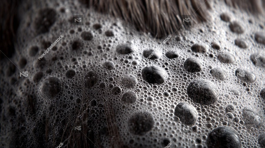 Foamy Soap Bubbles On A Dispenser — Stock Photo