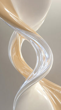 Curved Glass Artwork — Stock Photo