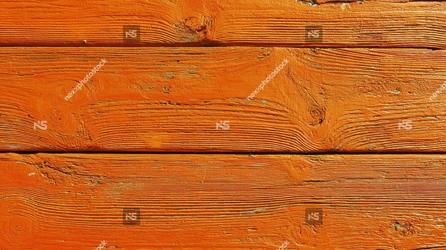 Wooden Plank With Reddish Orange Hue — Stock Photo