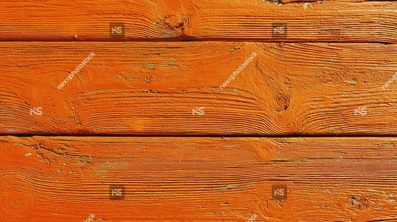 Wooden Plank With Reddish Orange Hue — Stock Photo