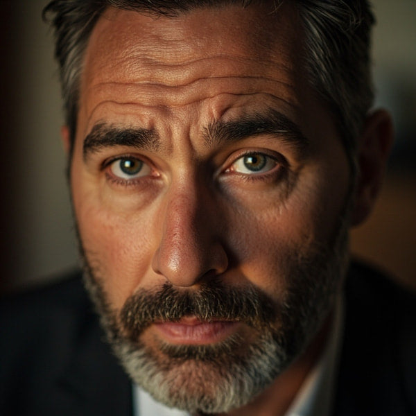 A Bearded Man In A Suit — Stock Photo