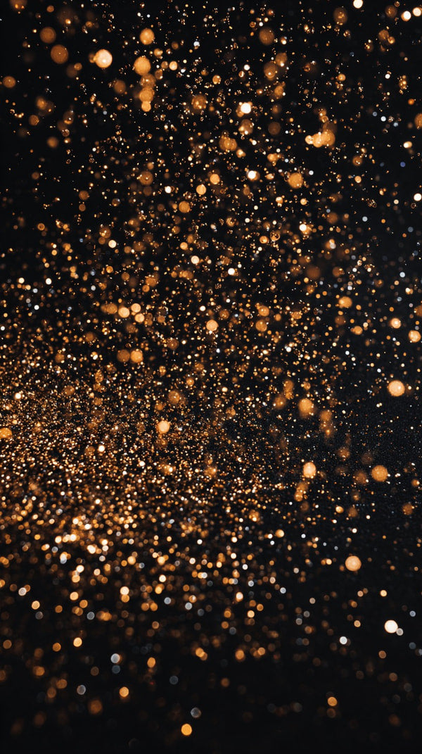 Showcases A Close Up View Of Sparkling Specks Of Light Creating An Abstract And Mesmerizing Visual Effect — Stock Photo