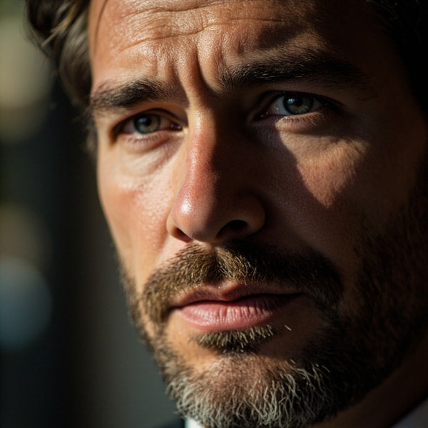 A Man With A Beard Wearing A Suit — Stock Photo